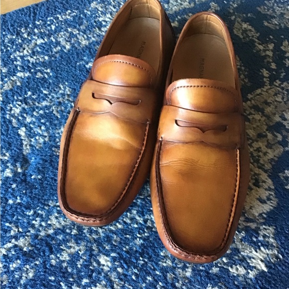 MAGNANNI Daniel Leather Driving Loafers